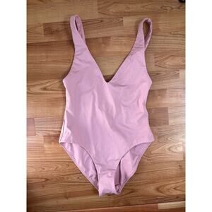 NWOT Her Line Swimsuit One Piece Pink US 4 S